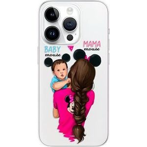 iSaprio Mama Mouse Brunette and Boy pre iPhone 15 Pro