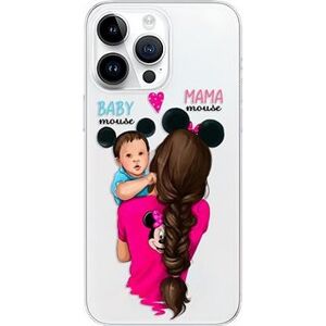 iSaprio Mama Mouse Brunette and Boy pre iPhone 15 Pro Max