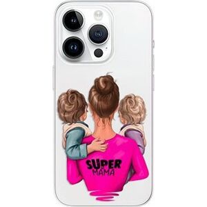 iSaprio Super Mama pro Two Boys na iPhone 15 Pro