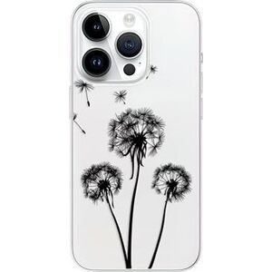 iSaprio Three Dandelions black pre iPhone 15 Pro