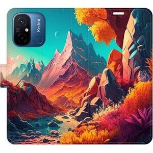 iSaprio flip pouzdro Colorful Mountains pro Xiaomi Redmi 12C