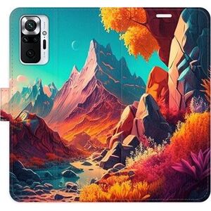 iSaprio flip pouzdro Colorful Mountains pro Xiaomi Redmi Note 10 Pro