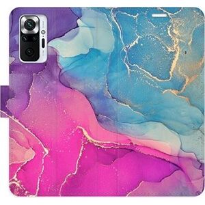 iSaprio flip pouzdro Colour Marble 02 pro Xiaomi Redmi Note 10 Pro