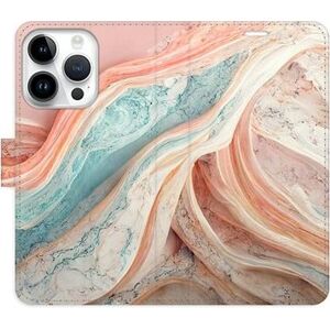 iSaprio flip pouzdro Colour Marble pro iPhone 15 Pro