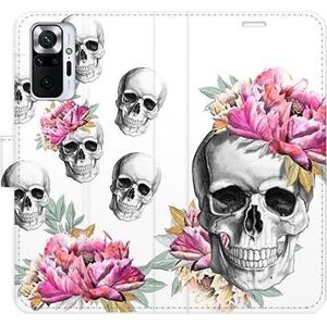 iSaprio flip pouzdro Crazy Skull pro Xiaomi Redmi Note 10 Pro