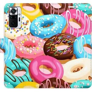 iSaprio flip pouzdro Donuts Pattern 02 pro Xiaomi Redmi Note 10 Pro