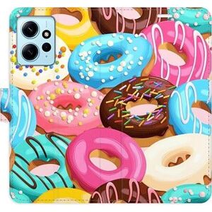 iSaprio flip pouzdro Donuts Pattern 02 pro Xiaomi Redmi Note 12 5G