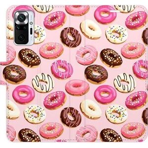 iSaprio flip pouzdro Donuts Pattern 03 pro Xiaomi Redmi Note 10 Pro
