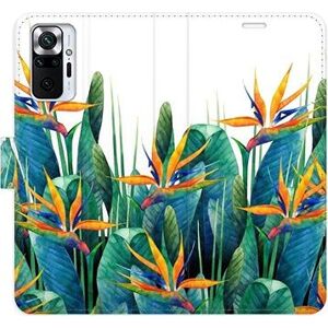 iSaprio flip pouzdro Exotic Flowers 02 pro Xiaomi Redmi Note 10 Pro