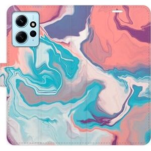 iSaprio flip pouzdro Abstract Paint 06 pro Xiaomi Redmi Note 12 5G