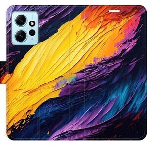 iSaprio flip pouzdro Fire Paint pro Xiaomi Redmi Note 12 5G