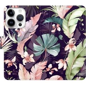 iSaprio flip pouzdro Flower Pattern 08 pro iPhone 15 Pro