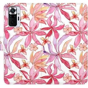iSaprio flip pouzdro Flower Pattern 10 pro Xiaomi Redmi Note 10 Pro