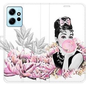 iSaprio flip pouzdro Girl with bubble pro Xiaomi Redmi Note 12 5G