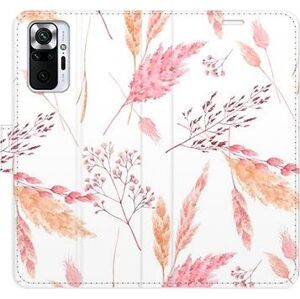 iSaprio flip pouzdro Ornamental Flowers pro Xiaomi Redmi Note 10 Pro