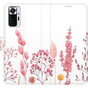 iSaprio flip puzdro Pink Flowers 03 pre Xiaomi Redmi Note 10 Pro