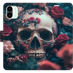iSaprio flip pouzdro Skull in Roses 02 pro Xiaomi Redmi A1 / A2