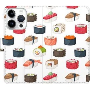 iSaprio flip pouzdro Sushi Pattern 02 pro iPhone 15 Pro
