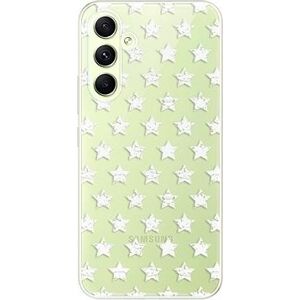 iSaprio Stars Pattern pro white na Samsung Galaxy A54 5G