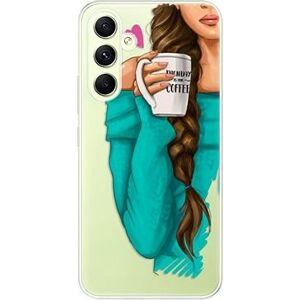 iSaprio My Coffe and Brunette Girl na Samsung Galaxy A54 5G