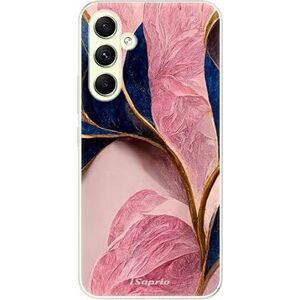 iSaprio Pink Blue Leaves pre Samsung Galaxy A54 5G