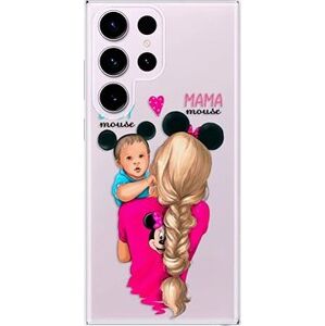 iSaprio Mama Mouse Blonde and Boy pro Samsung Galaxy S23 Ultra