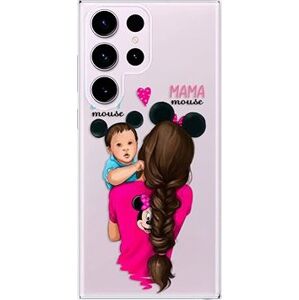 iSaprio Mama Mouse Brunette and Boy pre Samsung Galaxy S23 Ultra