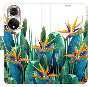 iSaprio flip pouzdro Exotic Flowers 02 pro Honor 50 / Nova 9