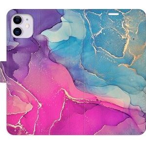 iSaprio flip puzdro Colour Marble 02 pre iPhone 11