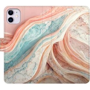 iSaprio flip puzdro Colour Marble pre iPhone 11