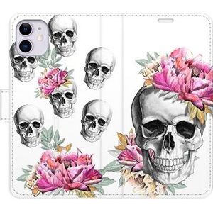 iSaprio flip puzdro Crazy Skull pre iPhone 11