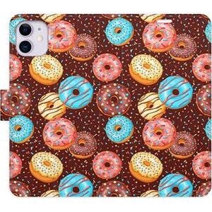 iSaprio flip puzdro Donuts Pattern na iPhone 11