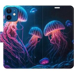 iSaprio flip puzdro Jellyfish pre iPhone 12 mini