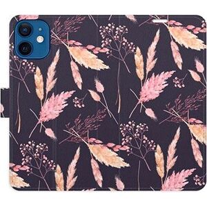 iSaprio flip puzdro Ornamental Flowers 02 pre iPhone 12 mini