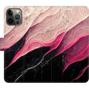 iSaprio flip puzdro BlackPink Marble pre iPhone 12/12 Pro