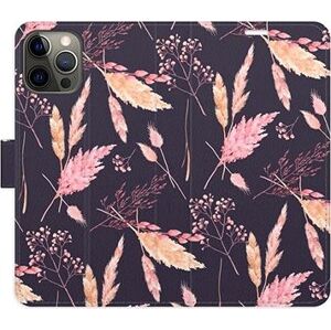 iSaprio flip puzdro Ornamental Flowers 02 pre iPhone 12/12 Pro