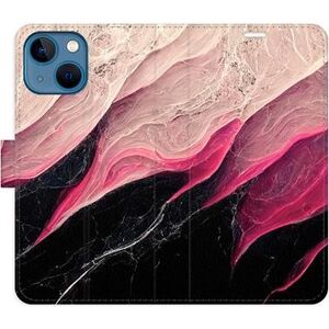 iSaprio flip puzdro BlackPink Marble pre iPhone 13 mini