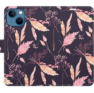 iSaprio flip pouzdro Ornamental Flowers 02 pro iPhone 13 mini