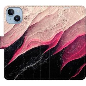 iSaprio flip puzdro BlackPink Marble pre iPhone 14