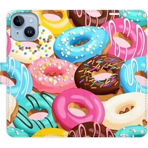 iSaprio flip puzdro Donuts Pattern 02 na iPhone 14