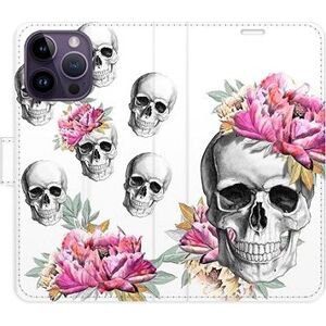 iSaprio flip pouzdro Crazy Skull pro iPhone 14 Pro Max