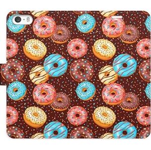 iSaprio flip puzdro Donuts Pattern na iPhone 5/5S/SE