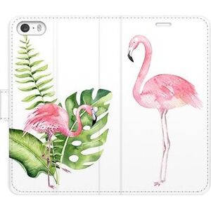 iSaprio flip puzdro Flamingos na iPhone 5/5S/SE