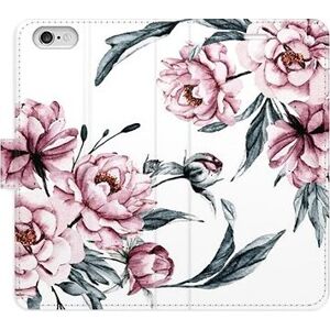 iSaprio flip puzdro Pink Flowers pre iPhone 6/6S