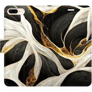 iSaprio flip puzdro BlackGold Marble na iPhone 7 Plus