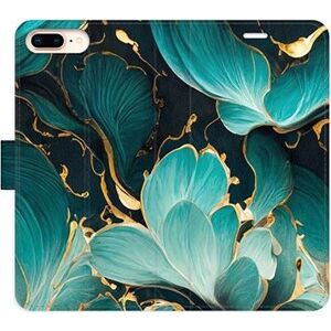 iSaprio flip puzdro Blue Flowers 02 pre iPhone 7 Plus