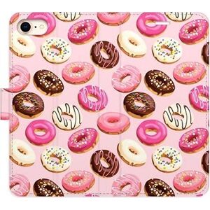 iSaprio flip puzdro Donuts Pattern 03 pre iPhone 7/8/SE 2020