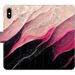 iSaprio flip puzdro BlackPink Marble na iPhone X/XS