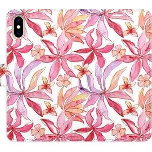 iSaprio flip puzdro Flower Pattern 10 pre iPhone X/XS