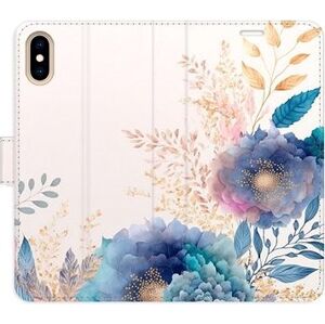 iSaprio flip puzdro Ornamental Flowers 03 na iPhone X/XS